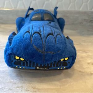 DC Comic Batmobile Plush Stuffed Pillow 14" Blue Batman Beyond Bat Mobile